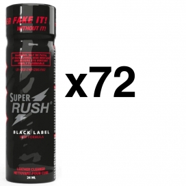 BGP Leather Cleaner SUPER RUSH BLACK LABEL Tall 24ml x72