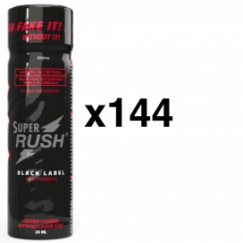 BGP Leather Cleaner SUPER RUSH BLACK LABEL Tall 24ml x144