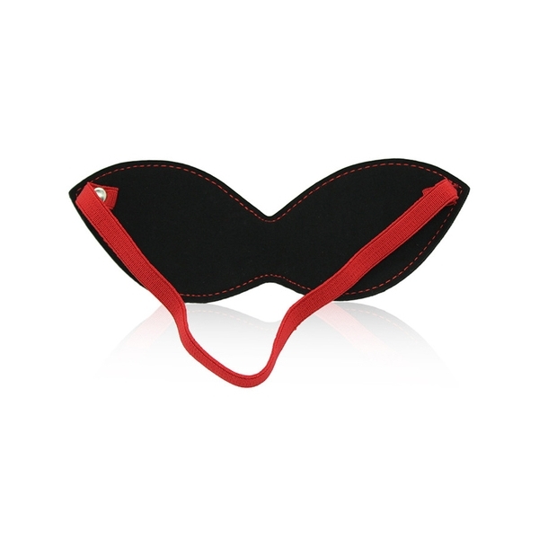 Sm Bound Luxe Masker Zwart-Rood