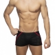 Black-Red Mesh Short