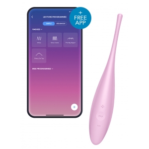 Satisfyer Estimulador Twirling Joy Satisfyer 17cm Pink Connected Stimulator