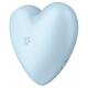 Cutie Heart Satisfyer Clitoral Stimulator Blue