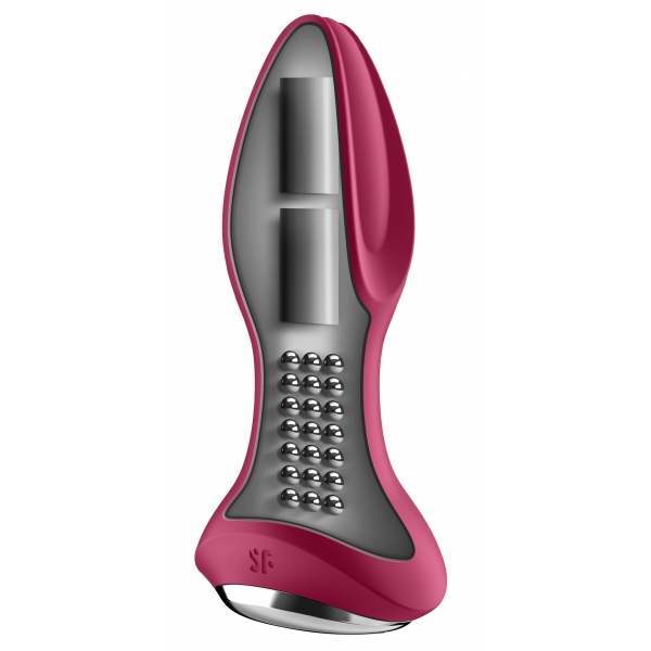 Plug vibrante Connected Rotator Plug Satisfyer 10 x 4 cm Fucsia