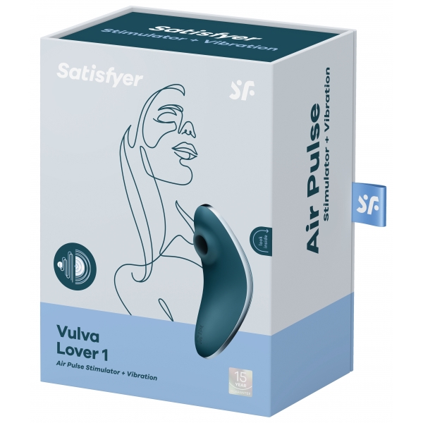 Vulva Lover 1 Satisfyer Clitorisstimulator Blauw