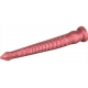 Dildo Oktoop S 30 x 4.5cm Rood