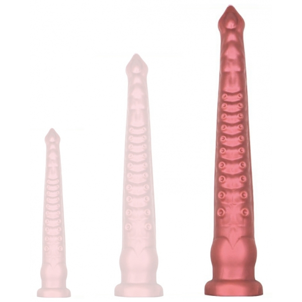 Silicone Super Extra-Large Octopus Dildo RED L