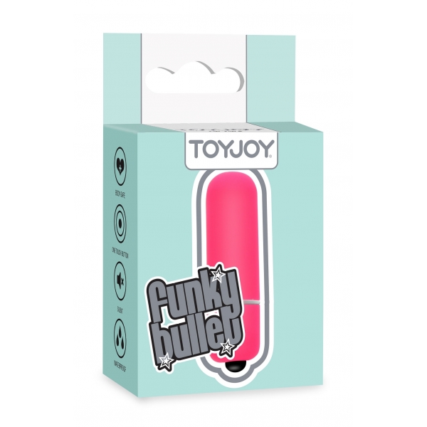 Mini Vibro Funky Bullet 5,5 cm rosa