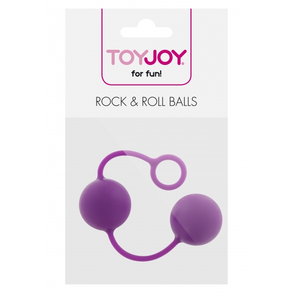 Rock &amp; Rolls Geisha Balls 18 x 3.5cm Purple