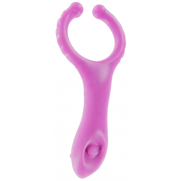 Clit-Stim C-Ring Estimulador de clítoris rosa