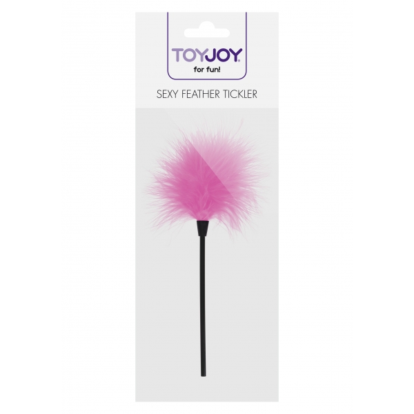 Mini-Staubwedel Sexy Feather 22cm Pink