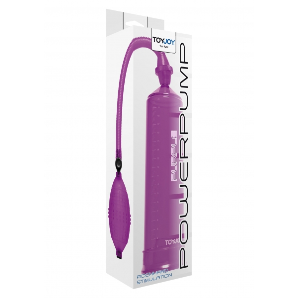 PowerPump Penis Pump 20 x 5.3cm Purple