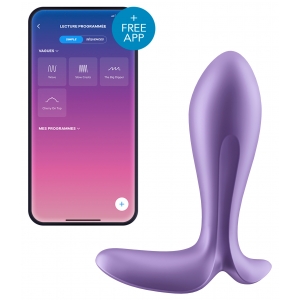 Satisfyer Plug Intensity Satisfyer 7 x 2,5cm Morado