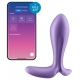 Plug Intensity Satisfyer 7 x 2,5cm Morado