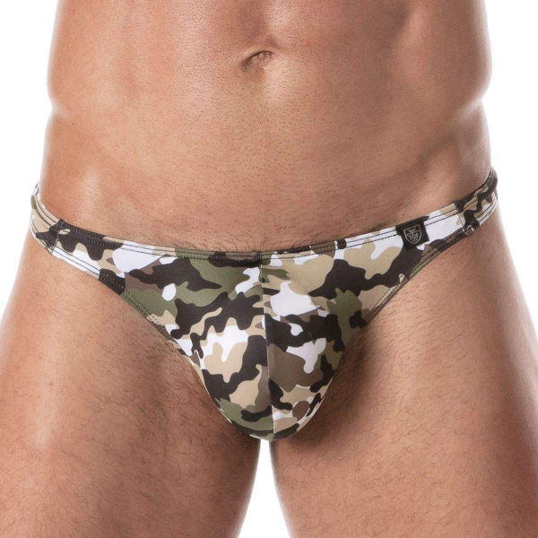 G-string Iconic Swim Camouflage Khaki