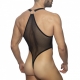 Body String Mesh-Ring Black