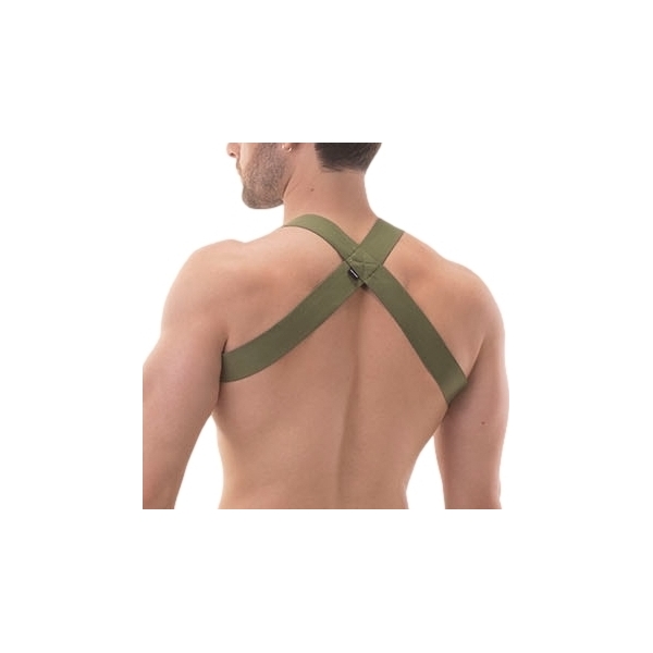 Matt Pop Elastic Harness Khaki