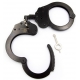 Metal Handcuffs Double Lock Black