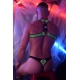 HEX BULLDOG HARNES NEON GREEN