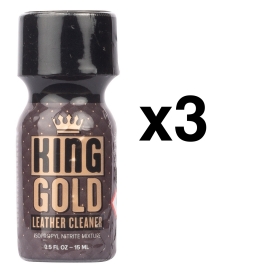 BGP Leather Cleaner KING GOLD 15ml x3