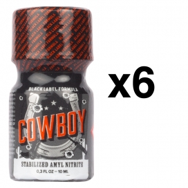 COWBOY ETIQUETA NEGRA10ml x6