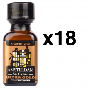 BGP Leather Cleaner AMSTERDAM ULTRA ORO 24ml x18