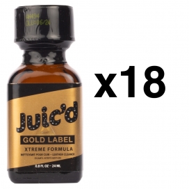 JUIC'D GOLD LABEL 24ml x18