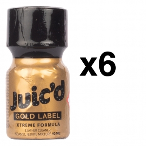 BGP Leather Cleaner JUIC'D GOLD LABEL 10ml x6