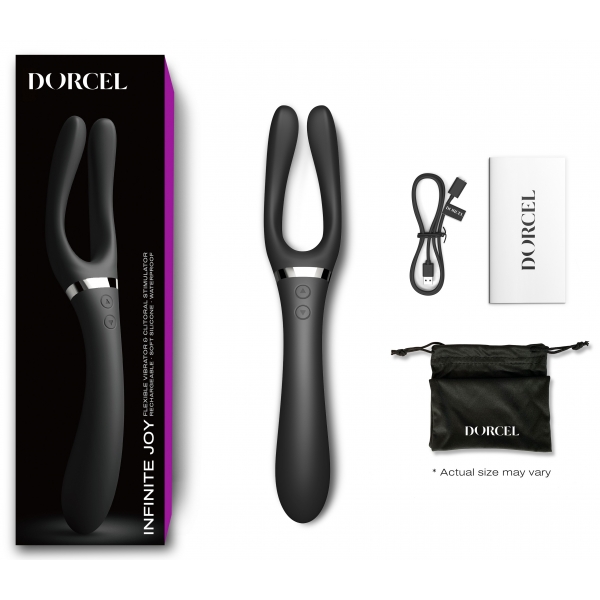 Dorcel Infinite Joy Estimulador Multifunción Negro