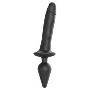 strap on me Interruptor de Dildo de Plug Realistic Strap-On-Me L 16 x 3,4cm Preto