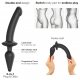 Plug Dildo Switch Strap-On-Me S 13 x 2.8cm Black