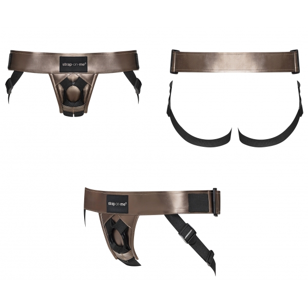 Belt Harness for Dildo Strap-On-Me Bronze