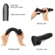 Dildo Scorrevole Strap-On-Me XL 15,5 x 4,3 cm Nero