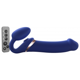 Consolador Multi Orgasmo Strap-On-Me XL 16 x 4.7cm Azul