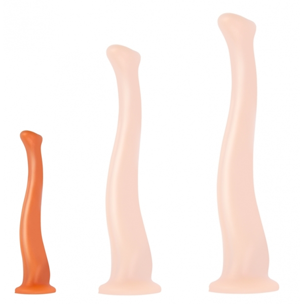 Trunk Silicone Butt Plug ORANGE S