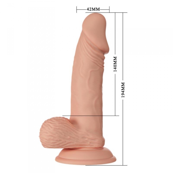 Realistische dildo Zebulon Beautiful 14 x 3.7cm