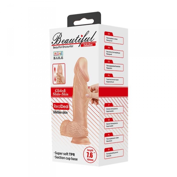 Dildo realistico Zebulon Beautiful 14 x 3,7 cm