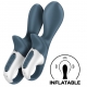 Vibro gonflable Air Pump Booty 2 Satisfyer 8 x 3.5cm