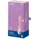 Opblaasbare Vibro Luchtpomp Vibrator 2 Satisfyer 12 x 3.5cm Roze