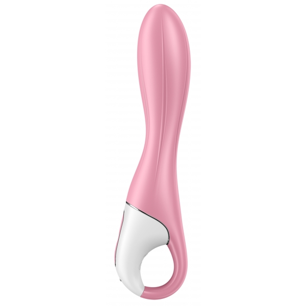 Bomba de Aire Vibrador Hinchable 2 Satisfyer 12 x 3.5cm Rosa