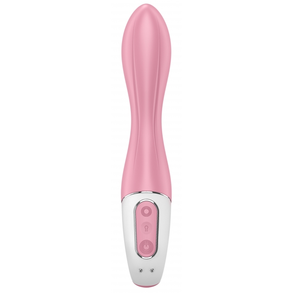 Aufblasbarer Vibrator Air Pump Vibrator 2 Satisfyer 12 x 3.5cm Pink