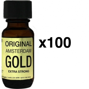 UK Leather Cleaner Original Amsterdam Gold 25mL x100