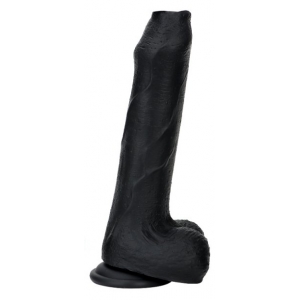 DarkSil Dildo de silicone Nopi 16 x 4cm Preto