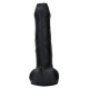 Dildo de silicone Nopi 16 x 4cm Preto