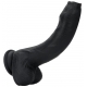 Dildo in silicone Nopi 16 x 4 cm nero