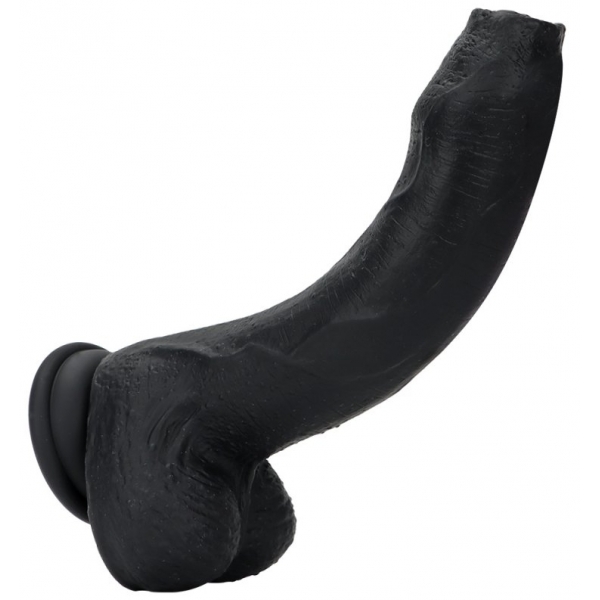 Nopi Silikondildo 16 x 4cm Schwarz