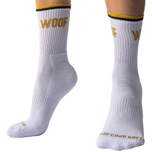 Barcode Berlin Woof Barcode calcetines blancos