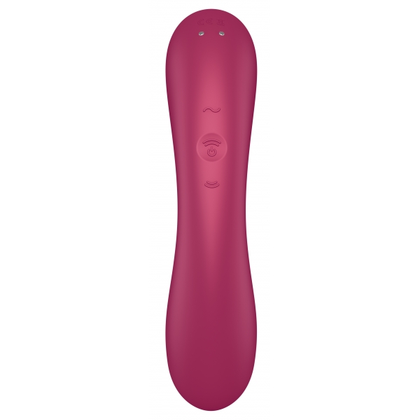 Curvy Trinity 1 Satisfyer Pink Clitoral Stimulator