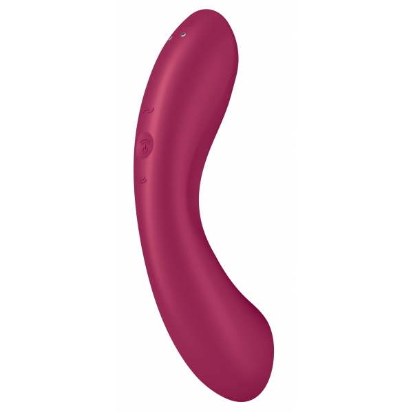 Curvy Trinity 1 Satisfyer Pink Clitoral Stimulator