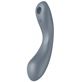 Stimolatore clitorideo Curvy Trinity 1 Satisfyer Grigio