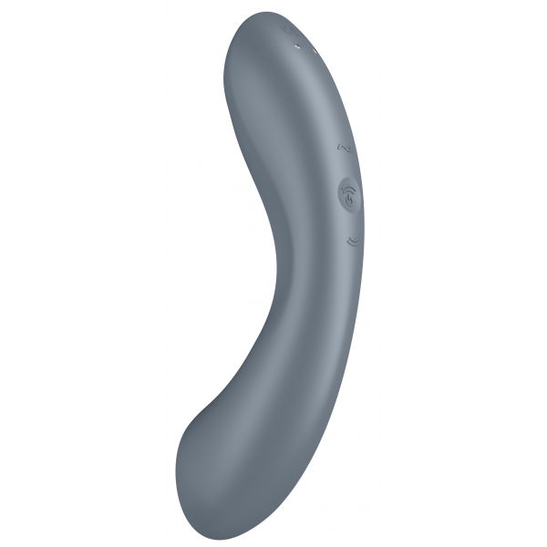 Curvy Trinity 1 Satisfyer Grey Clitoral Stimulator